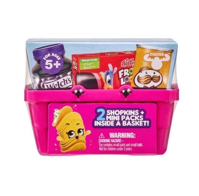 Giỏ siêu thị đồ chơi shopkins