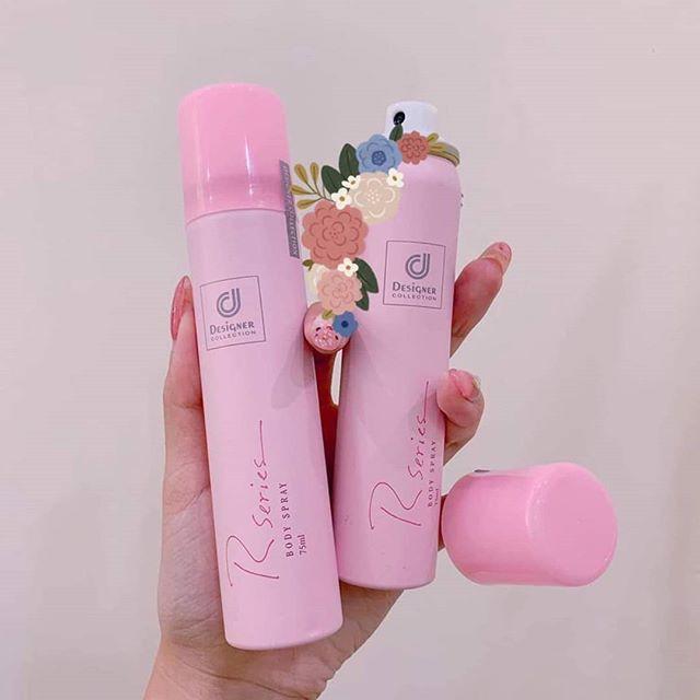 Xịt thơm toàn thân Hương nước hoa Rseries 75ml