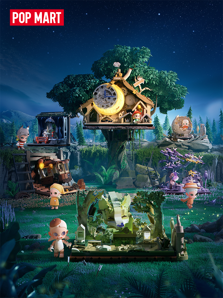  POP MART Zsiga Walking Into The Forest Series Blocks 