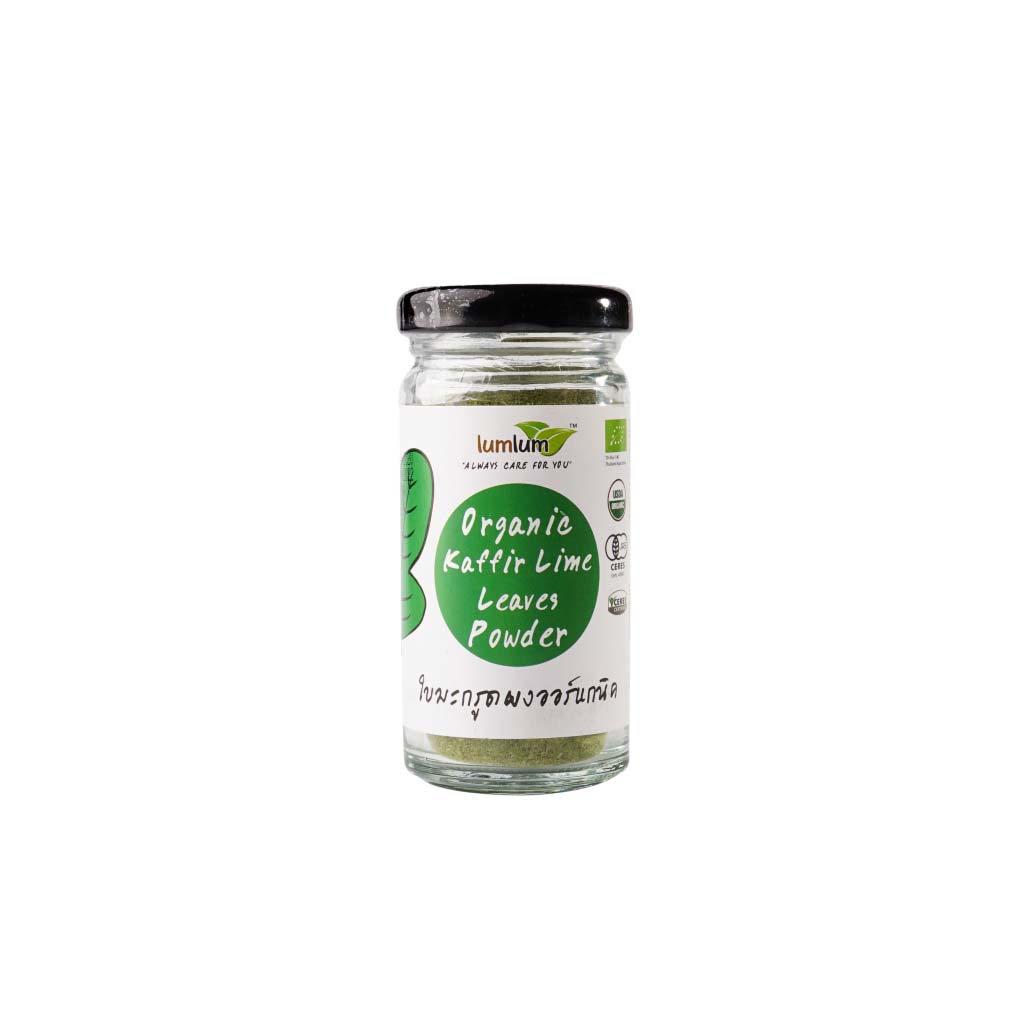 Bột lá chanh thái kaffir hữu cơ lumlum 30g