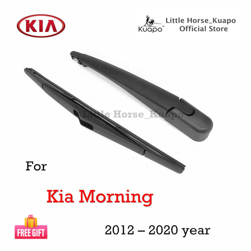 Kuapo cho 2012 đến 2020 năm Kia Morning bộ gạt nước phía sau (thân cây/trục + lưỡi gạt mưa) buổi sáng
