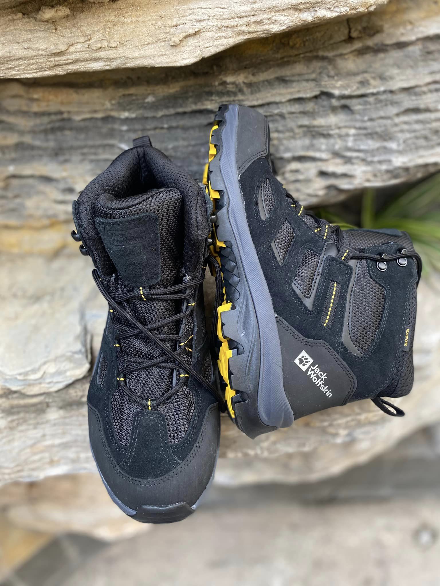 Giày leo núi đi bộ đường dài Jack Wolfskin Vojo Texapore Mid