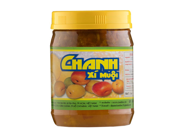Chanh xí muội tấn lộc 900g