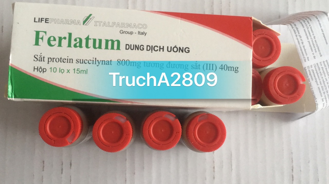 Dung dịch uống bổ sung sắt Ferlatum 15ml