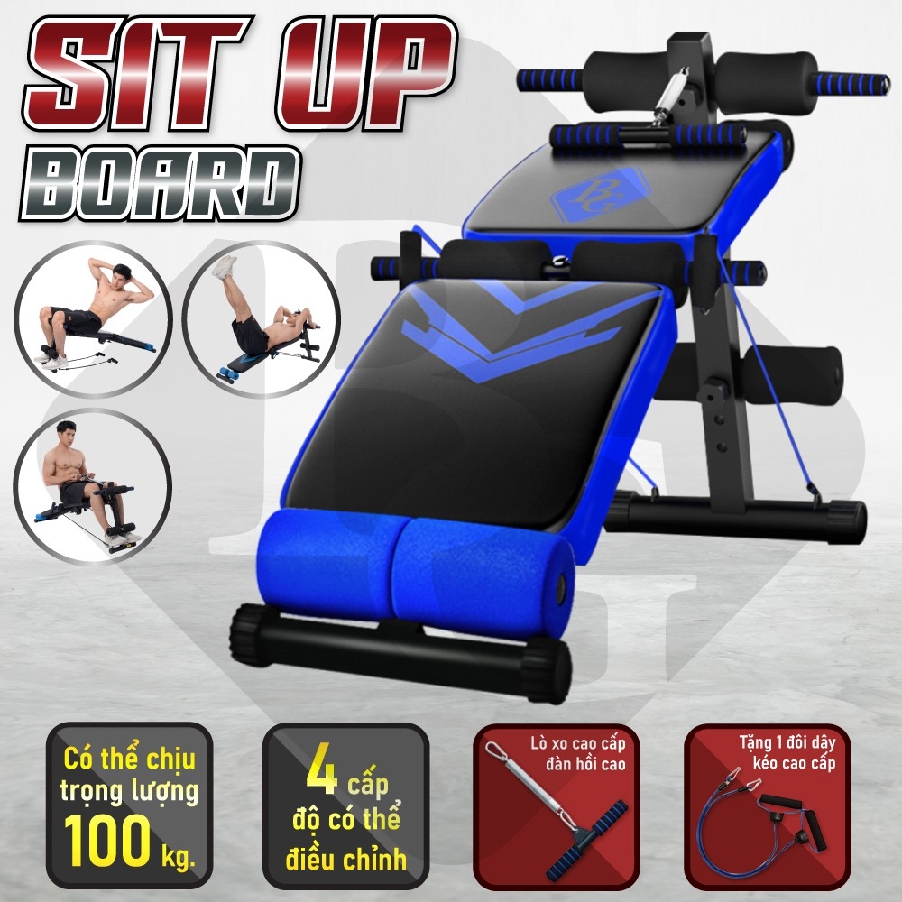 HCM GYM19 - Ghế tập bụng cong Mẫu 118 có chốt gập hót năm 2023