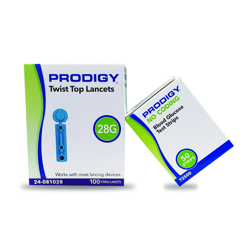 Que thử đường huyết Prodigy hộp 50 que