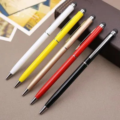 COMBO 5 BÚT CẢM ỨNG TIỆN LỢI, DÙNG CHO ĐIỆN THOẠI, MÁY TÍNH BẢNG VÀ DÙNG LÀM BÚT VIẾT THÔNG DỤNG, CỰC ĐẸP GIÁ SIÊU RẺ