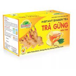 Trà gừng hộp vina nuti 20 gói x 10gr