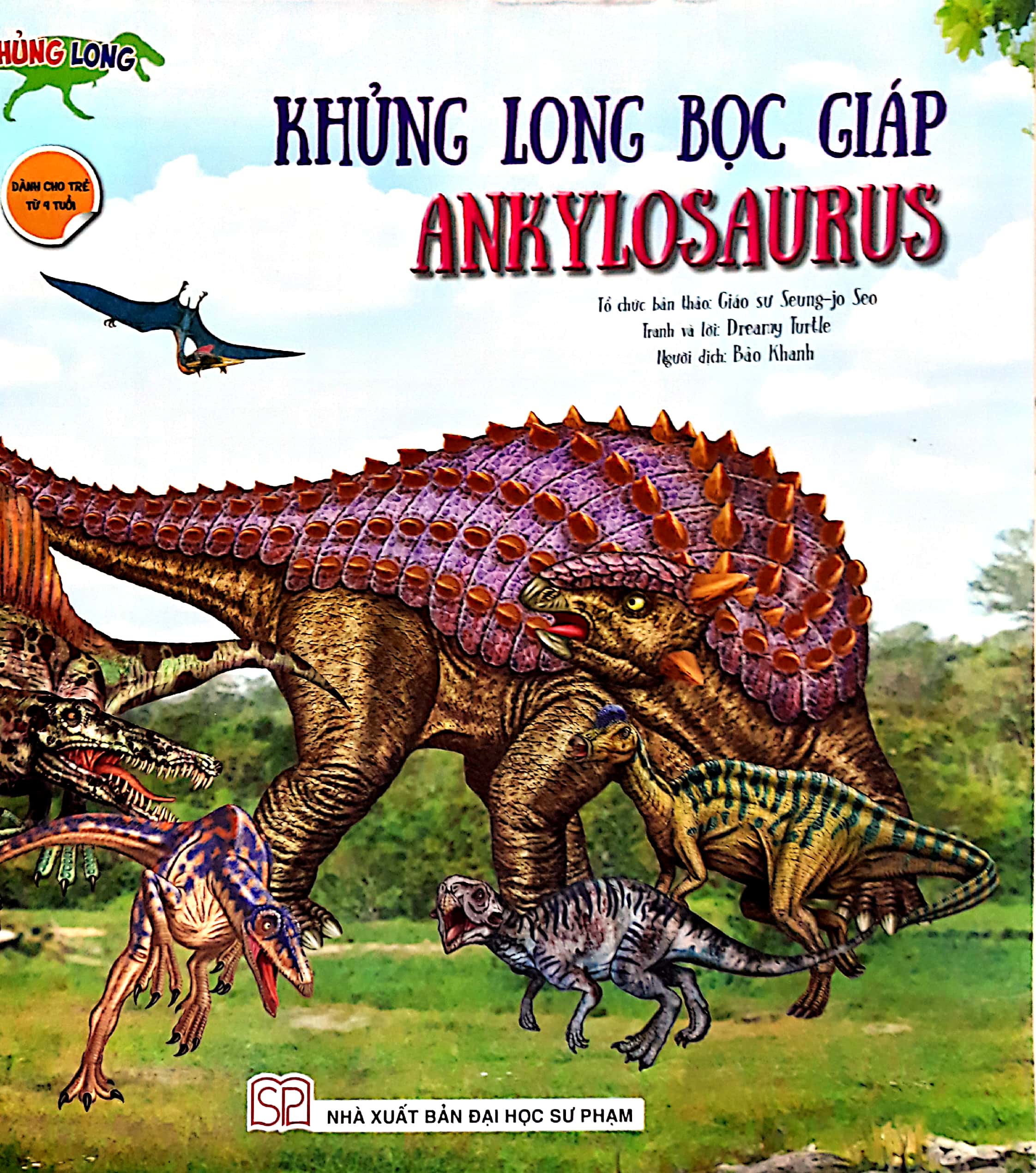 Fahasa - Khủng Long Bọc Giáp Ankylosaurus - Công Viên Khủng Long