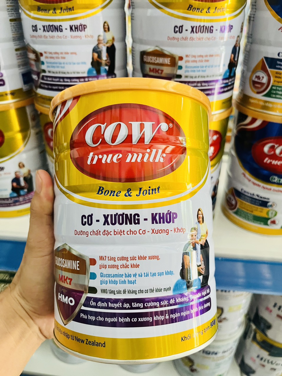 Sữa cơ xương khớp cow true milk bone & joint 900g