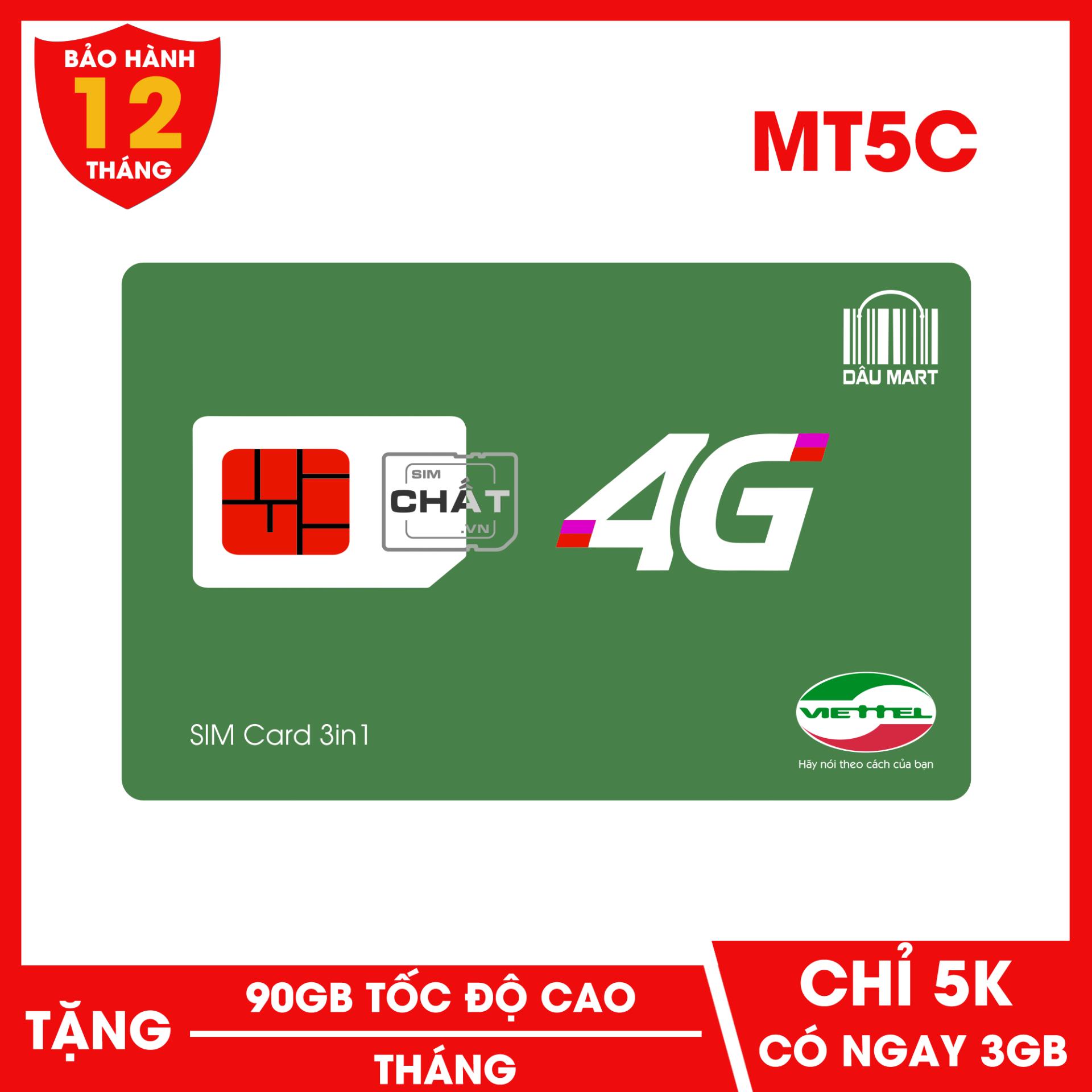 Siêu sim 4g viettel mt5c tặng 90gb/tháng