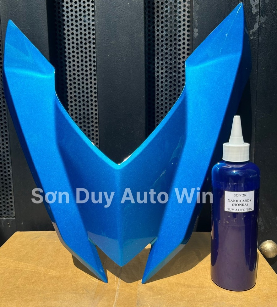 Xanh candy 2k - Sơn xe máy màu zin honda chai 250g