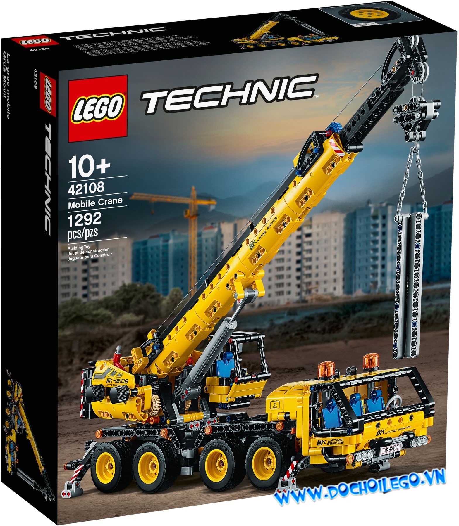 42108 LEGO Technic Mobile Crane - Bộ xếp hình LEGO Cần cẩu di động