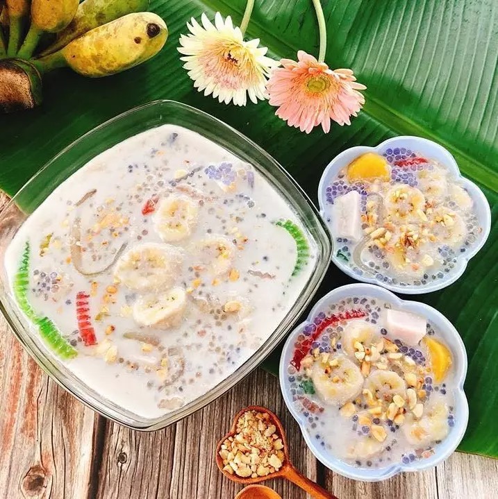 Bột báng dùng nấu chè bịch 100gr hàng ngon
