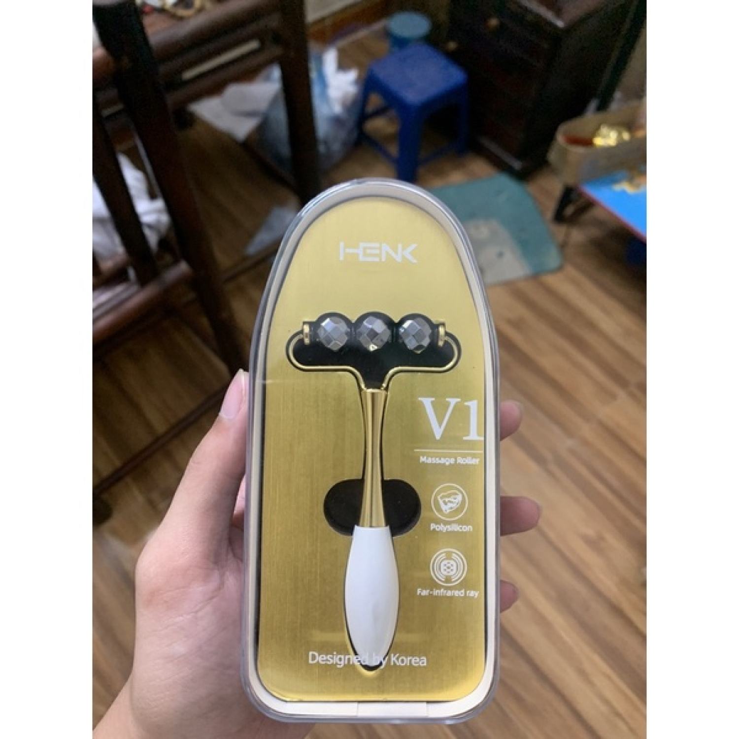 Thanh lăn kim cương mɑssage HENK V1 Dia Roller