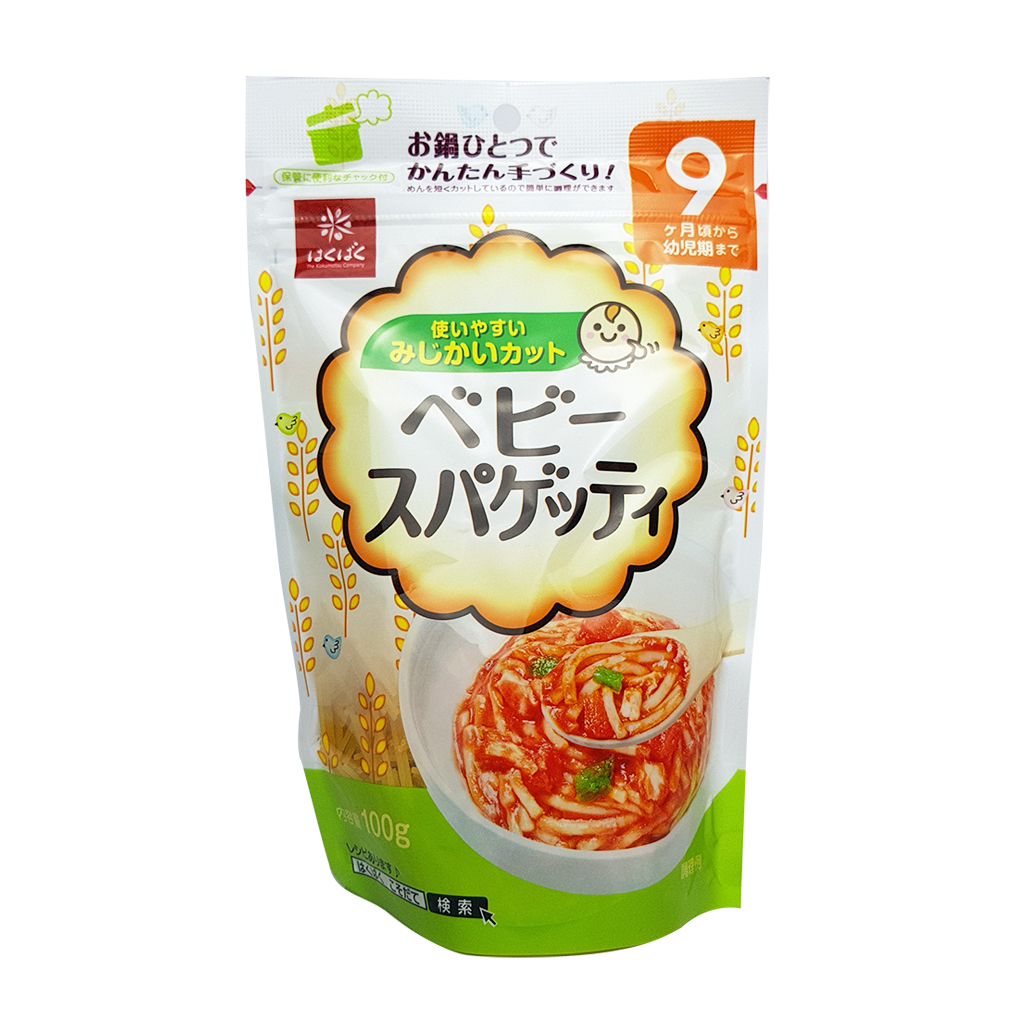 Mì Spaghetti Tách Muối Hakubaku 100g Cho Bé 9 Tháng Nhật Bản, Mì Cho Bé Ăn Dặm, Mì Em Bé, Mì Hữu Cơ Cho Bé, Mì Spagetti Cho Bé [T2/2023-T9/2024]