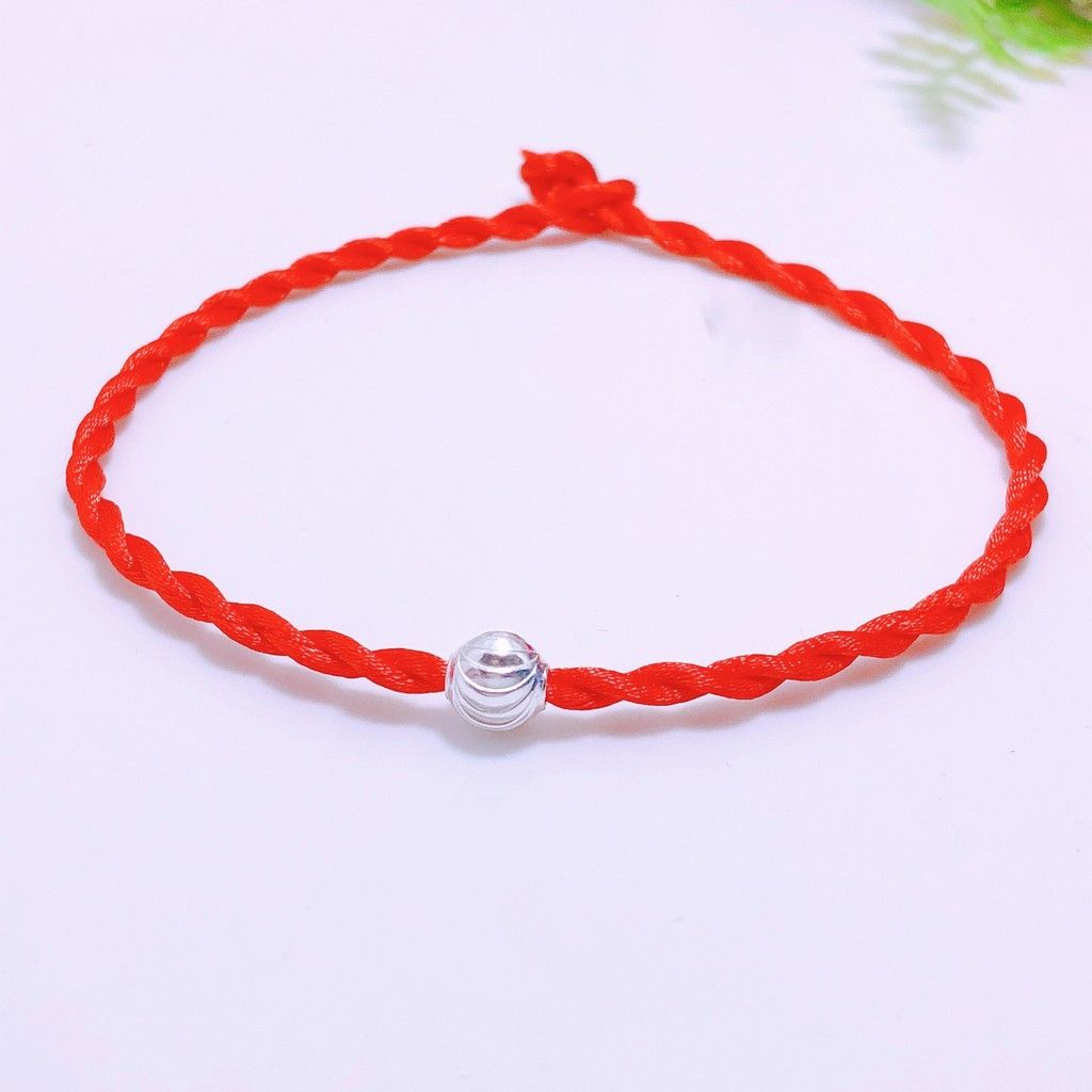 Sỉ chỉ đỏ may mắn mix bi bạc