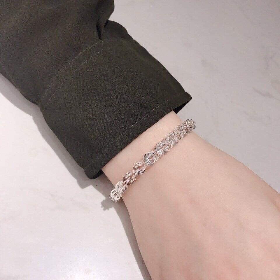 [ GIÁ HỦY DIỆT ] Lắc tay nữ đẹp, lắc tay nữ mạ bạc mạ vàng cao cấp