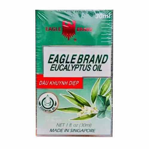 DẦU KHUYNH DIỆP CON Ó EAGEL BRAND EUCALYPTUS OIL chai 30ml TINH CHẤT LÁ KHUYNH DIỆP MỸ
