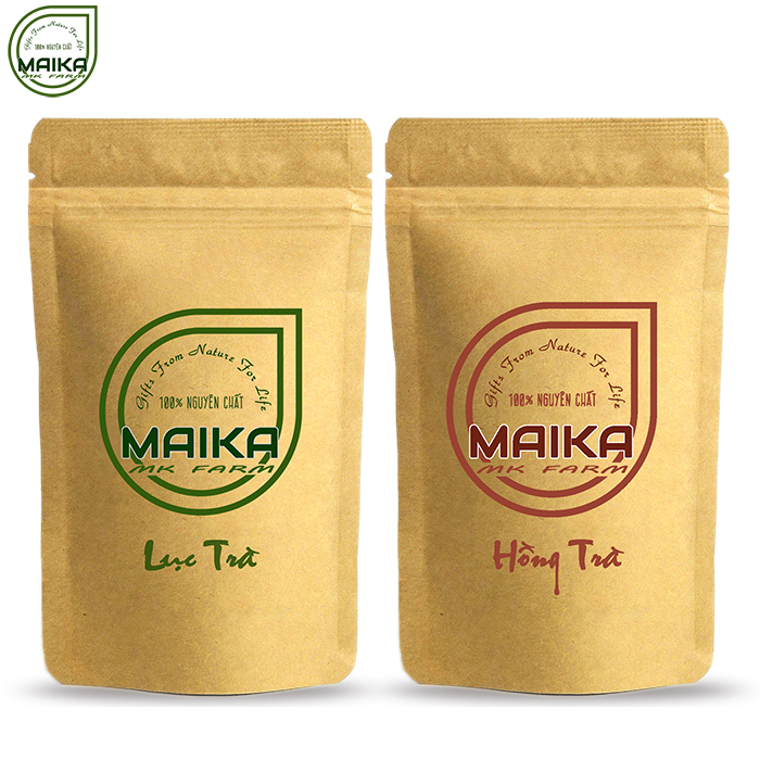 Combo Hồng Trà + Lục Trà -  Nguyên Chất 50g MK Farm  - Thanh lọc  thải độc cơ thể, nguyên liệu nấu trà sữa [ Đã được kiểm nghiệm y tế ]