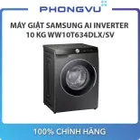 Máy giặt Samsung AI Inverter 10 kg WW10T634DLX/SV