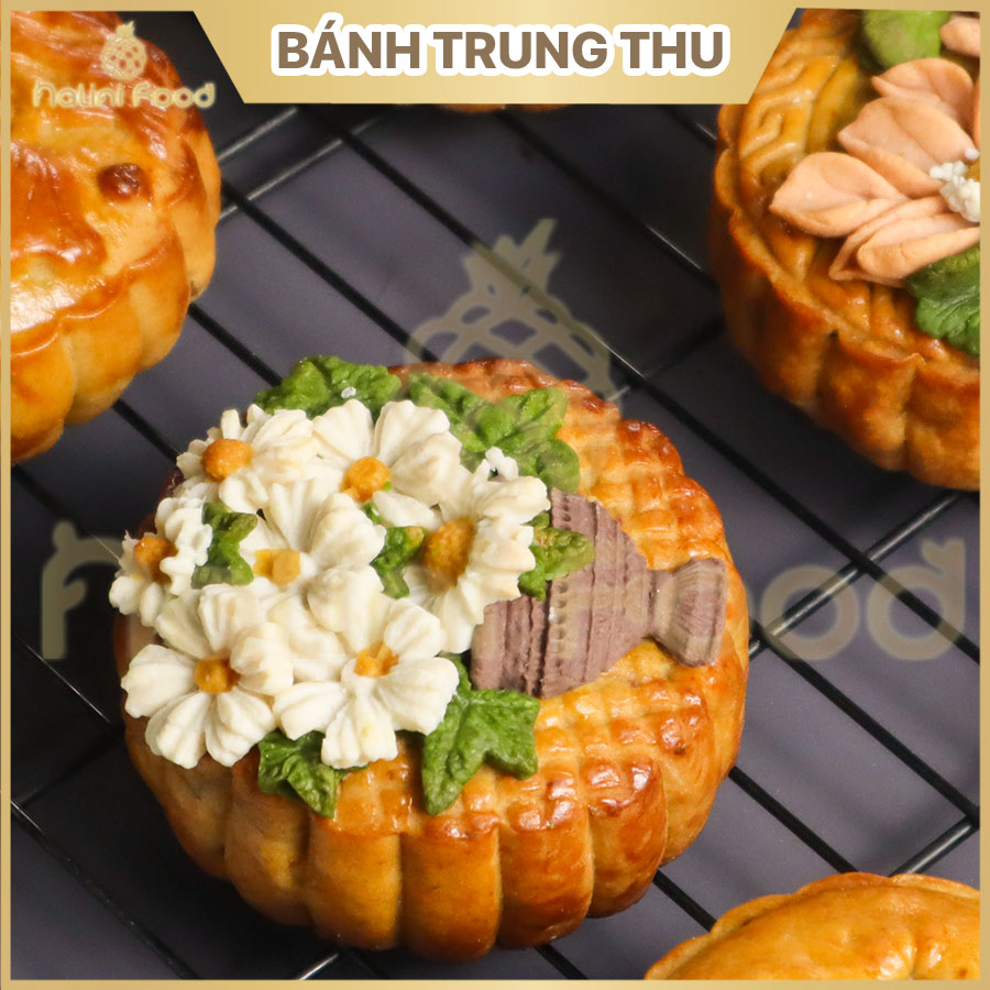 Bánh trung thu vị truyền thống nhân thập cẩm ít ngọt