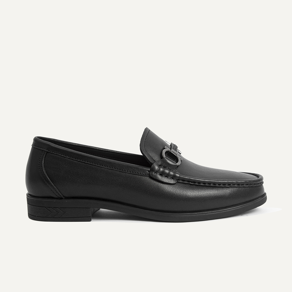Giày lười nam MULGATI Horsebit Loafer đai ngang da trơn - YB2581