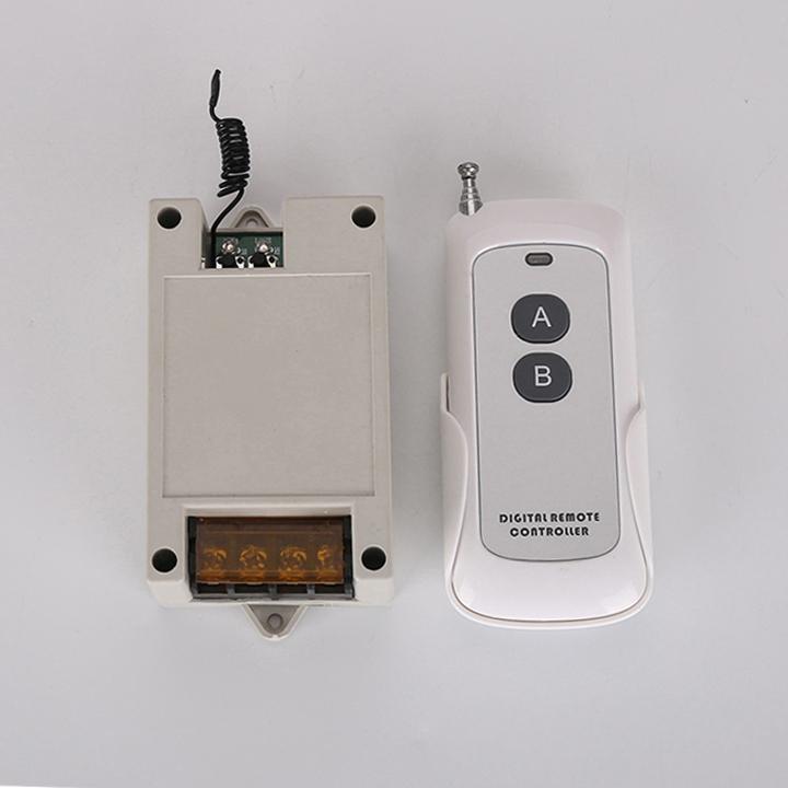 Công tắc điều khiển từ xa 50: 200m 2 cổng ra, remote học lệnh tần số 433MHZ, có thể bật tắt từng kênh trên mạch điện