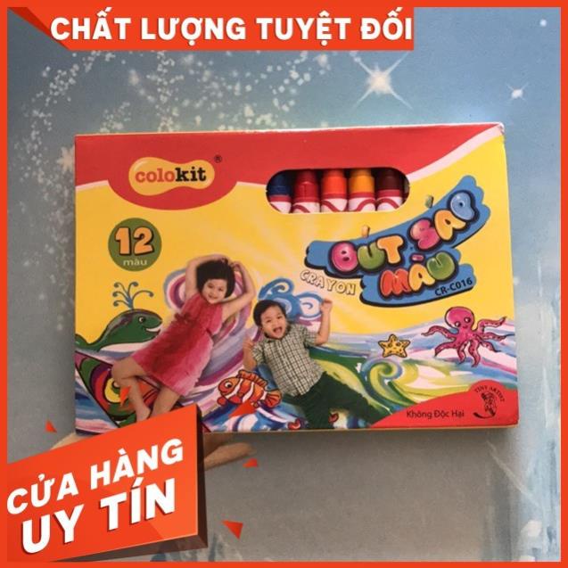 Bút sáp màu 12 màu Thiên Long