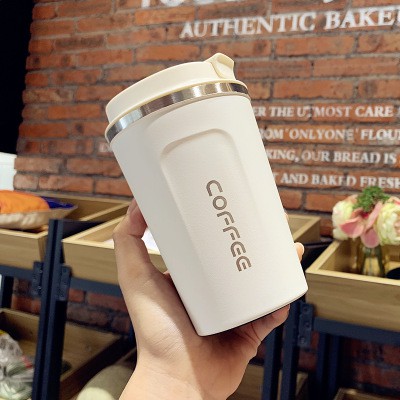 [KHẮC CHỮ LASER THEO YÊU CẦU ]Bình Giữ Nhiệt Coffee Cao Cấp Phong Cách Hàn Quốc, Chất Liệu SU304 Thể Tích 500ml, Không Mùi.