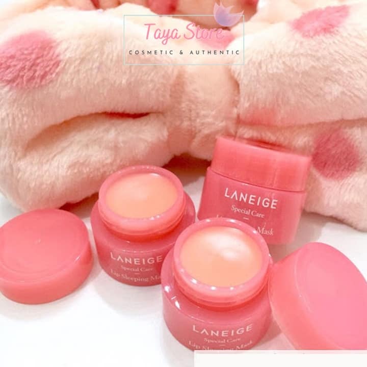 Mặt nạ ngủ ủ môi LANEIGE dưỡng hồng, căng mọng môi 3g
