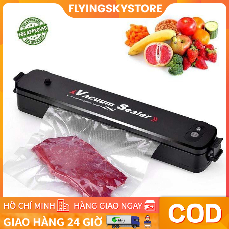Máy hút chân không mini - máy dán túi máy hút chân không gia đình nhỏ gọn máy hút chân không thực phẩm máy dán miệng túi công nghệ cao bảo quản thực phẩm tuyệt vời