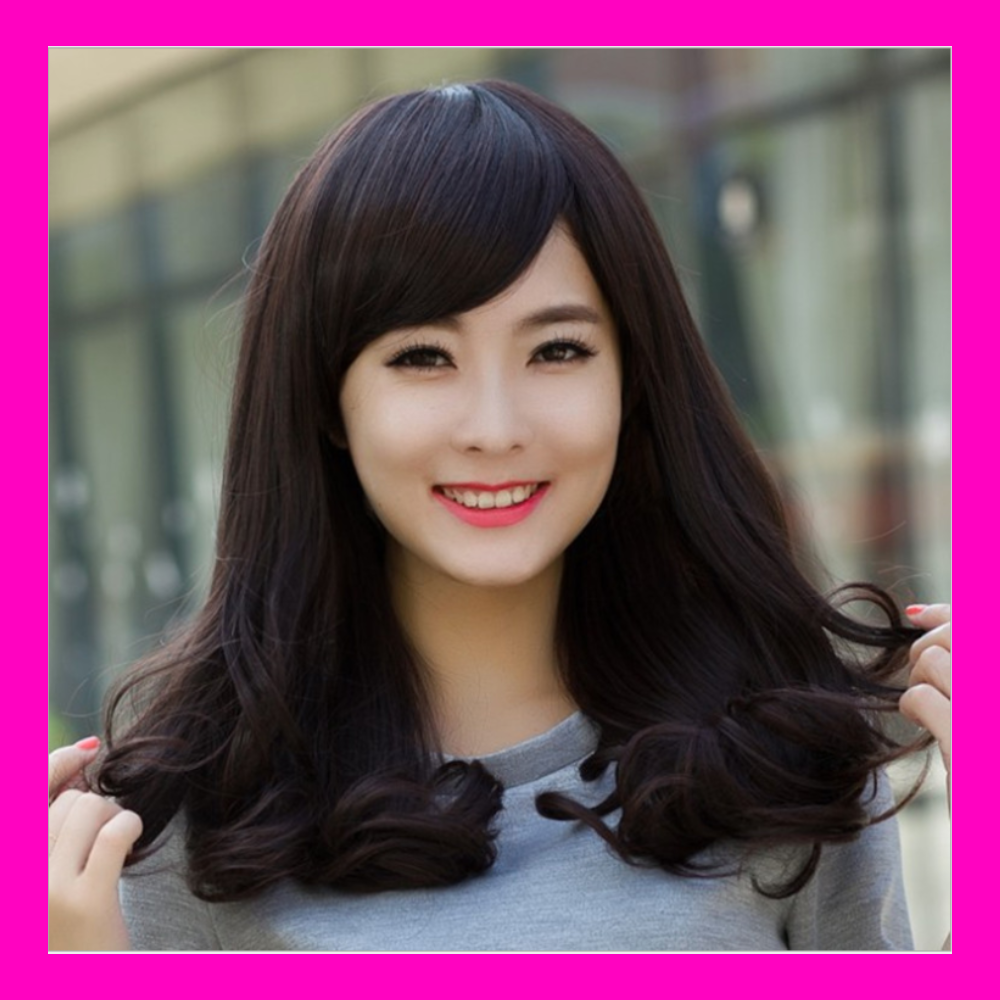 [TẶNG LƯỚI] Tóc giả nữ nguyên đầu sợi tơ CÓ DA ĐẦU - TG50