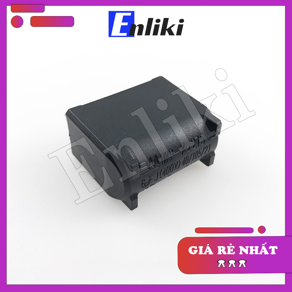 Tụ bếp từ bm đứng 6uf 275vac 400vdc