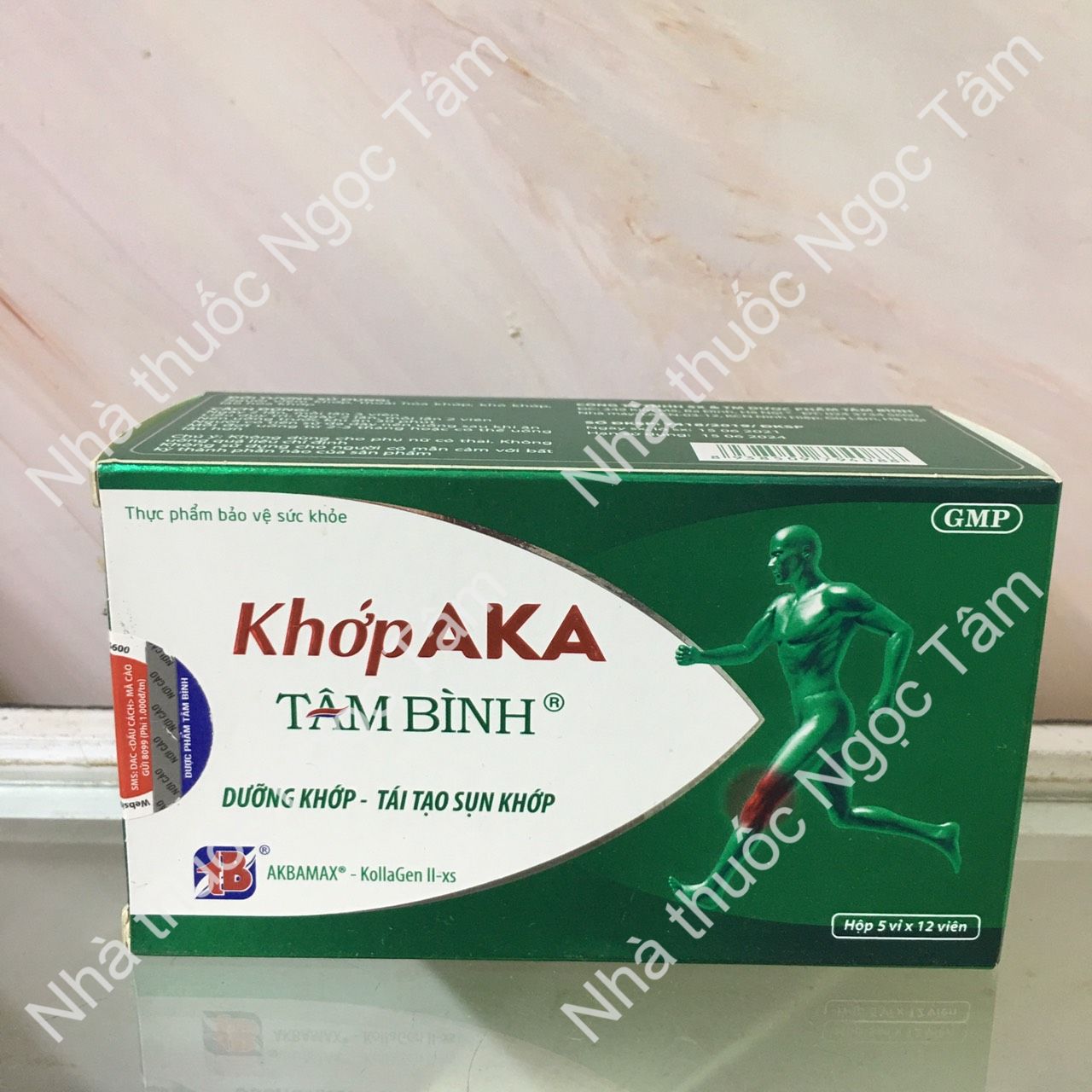 Khớp aka tâm bình - duy trì và tái tạo sụn khớp - hộp 60 viên