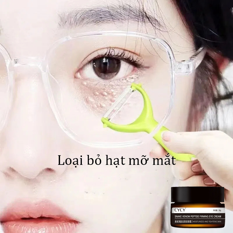 Kem dưỡng mắt, Kem Hỗ Trợ Cải Thiện Thâm quầng Mắt, Kem dưỡng mắt loại bỏ quầng thâm chống bọng mắt và chống lão hóa hiệu quả 30g loại bỏ các hạt chất béo kem dưỡng mắt kem dưỡng trắng da mắt dưỡng ẩm chăm sóc da Có hiệu lực trong 7 ngày