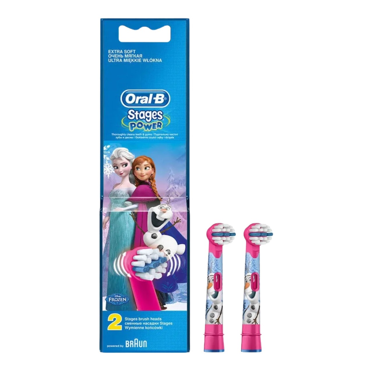 Đầu bàn chải thay thế bàn chải điện Oral B set 2 chiếc - Bill Úc