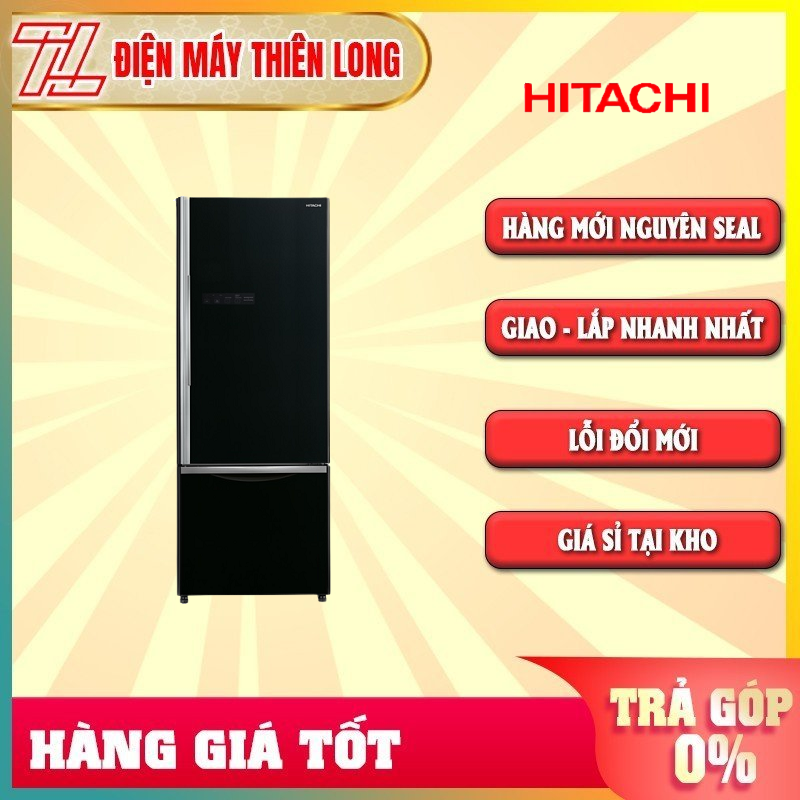 Tủ lạnh hitachi inverter 415 lít r-b505pgv6 - bảng điều khiển cảm ứng làm lạnh nhanh ngăn chuyển đổi linh hoạt ngăn rau quả thông minh aero-care - trả góp 0% - giao toàn quốc - ngoài hcm tính phí