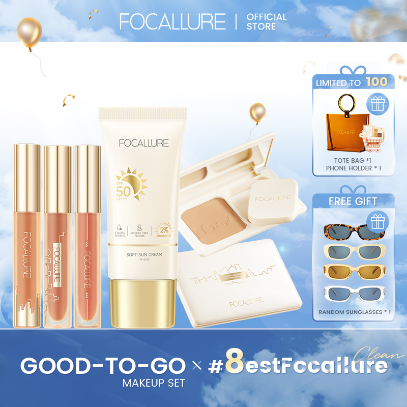 Bộ 5 mỹ phẩm trang điểm focallure 50g chống nắng chất lượng cao
