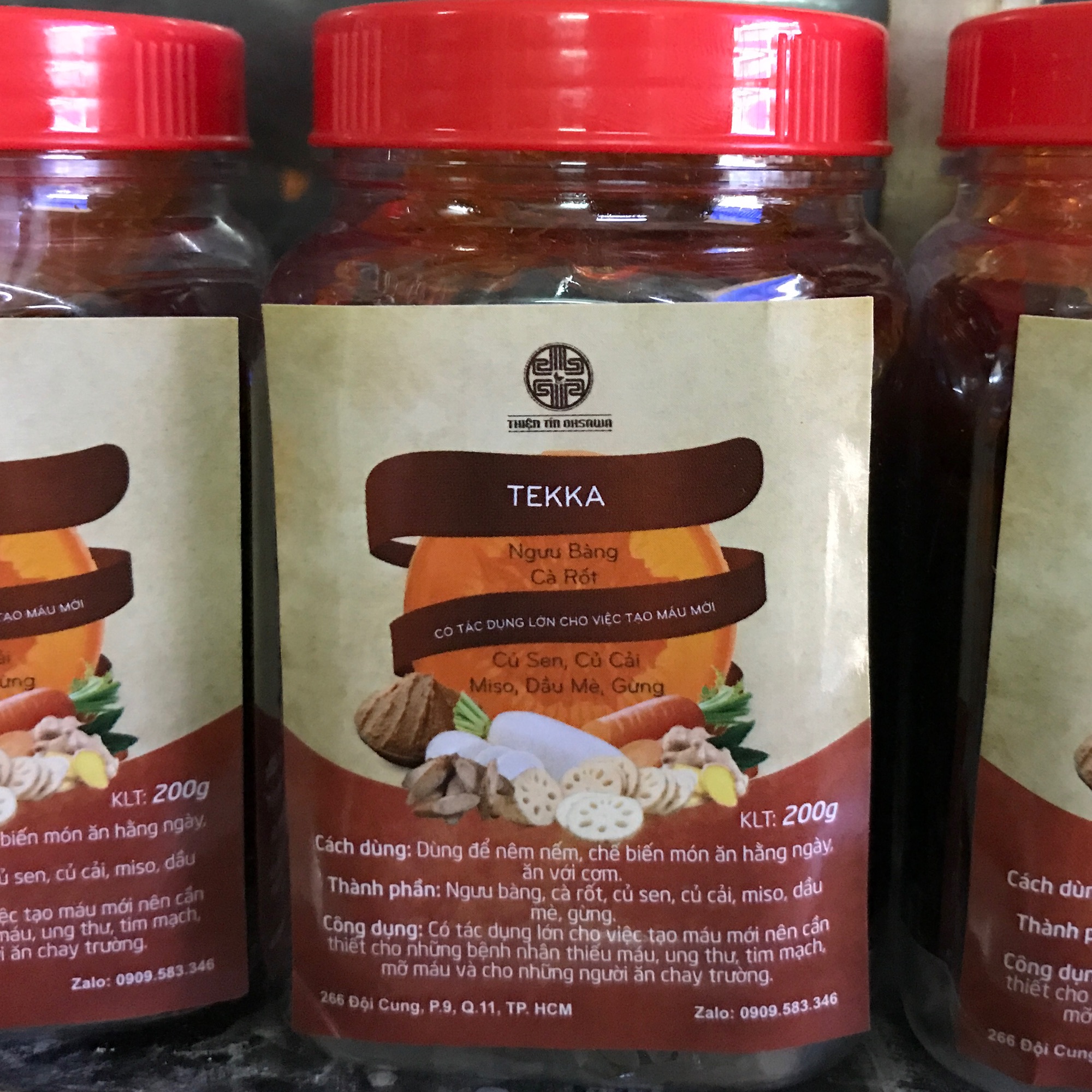 Tekka thức ăn bổ dưỡng 200g