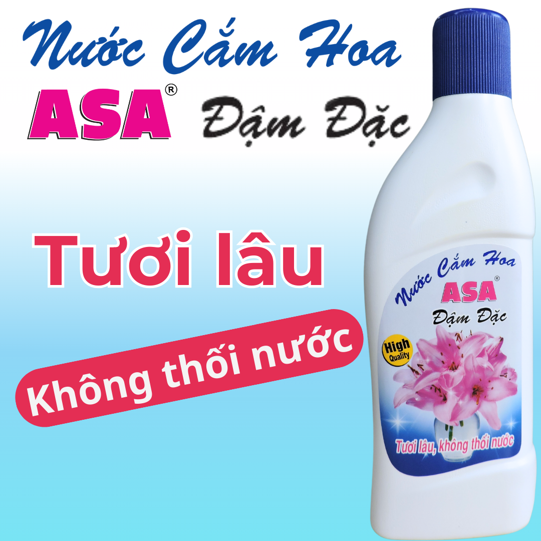 Nước cắm hoa ASA đậm đặc 200ml - Hoa tươi lâu không thối nước