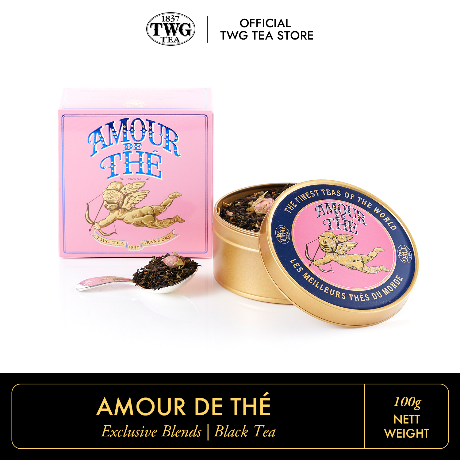 Trà twg tea - amour de thé | trà đen