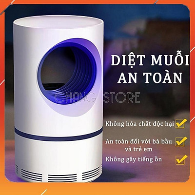 Đèn bắt muỗi hình trụ thế hệ mới
