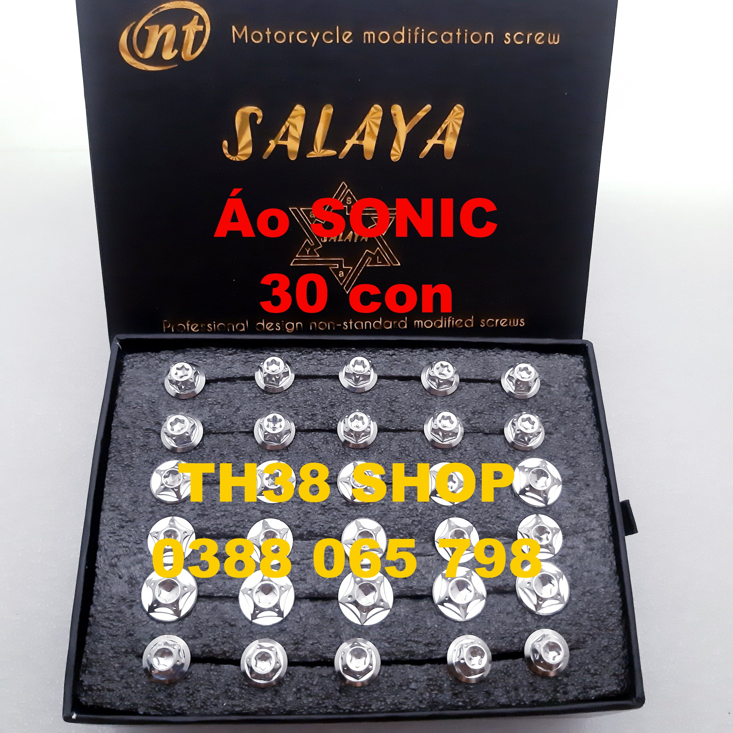 ốc áo salaya sonic [bộ 30 con]
