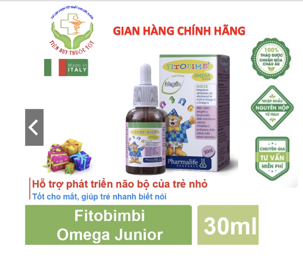 Fitobimbi omega junior - Lọ 30ml