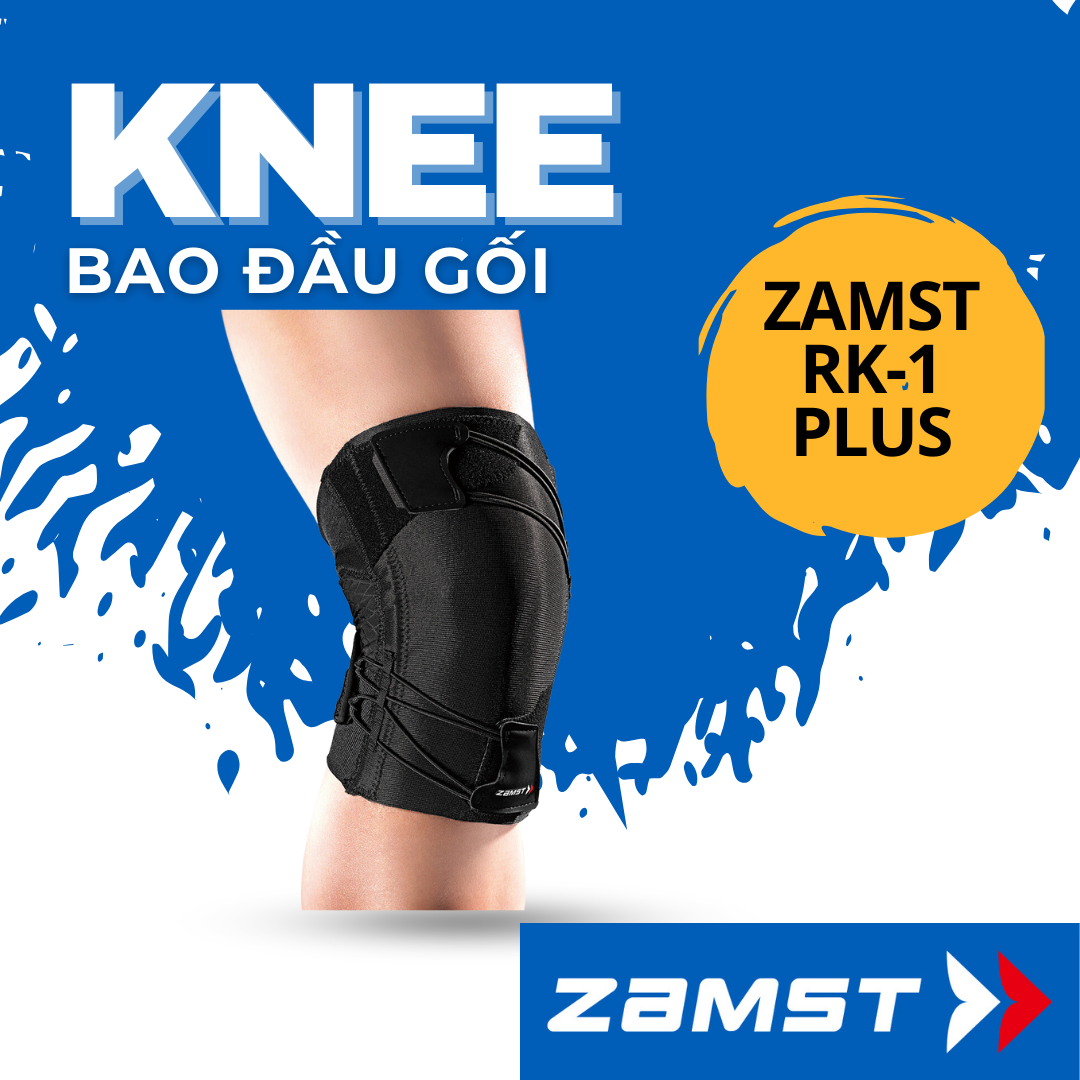 Đai hỗ trợ bảo vệ đầu gối zamst chính hãng rk-1 plus