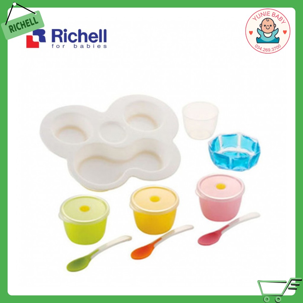 Bộ ăn dặm khởi đầu richell