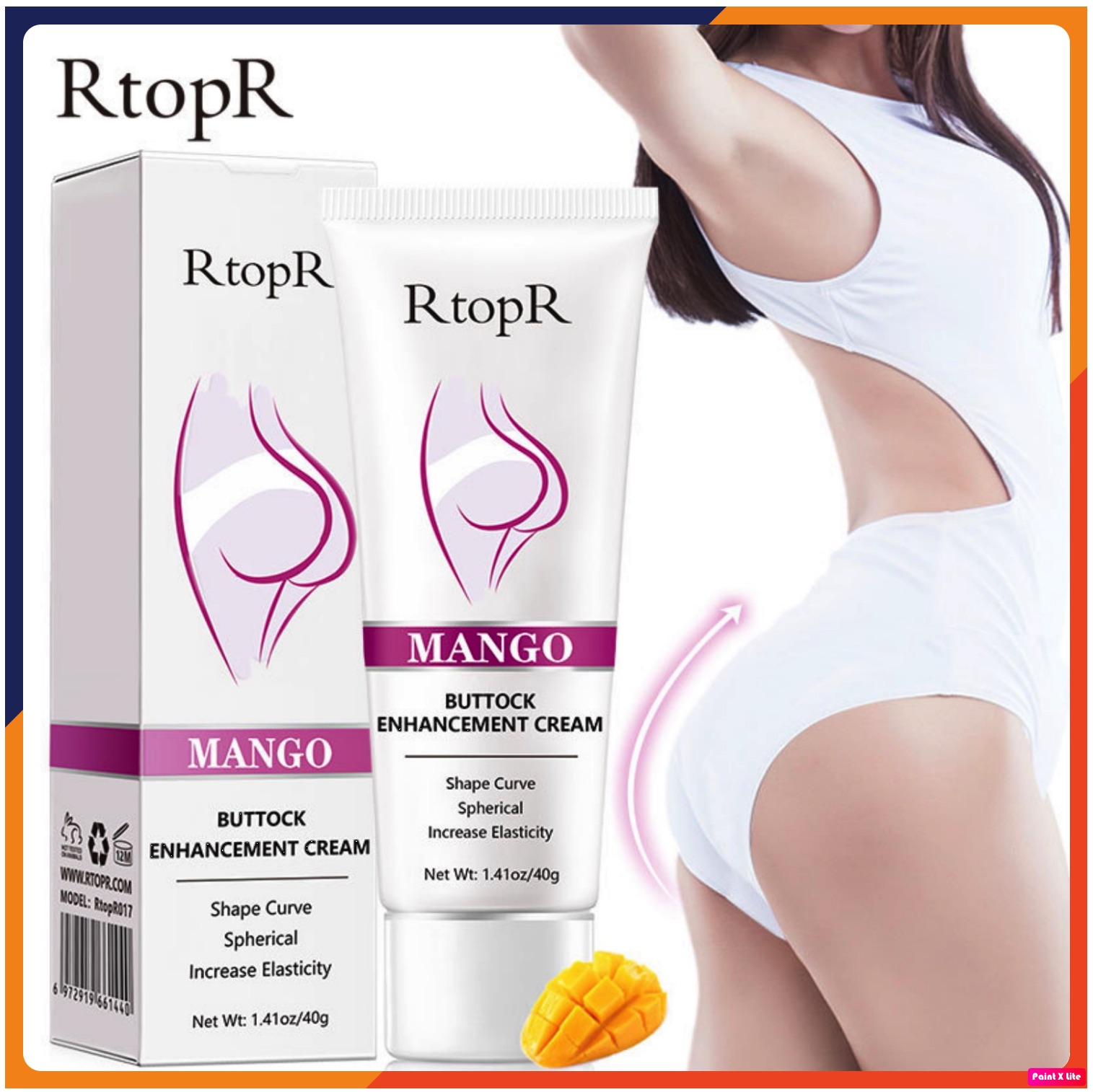 Kem nở vòng mông gợi cảm RtopR thoa nở mông giúp vòng 3 gợi cảm, kem làm nở mông an toàn, bôi nở mông MANGO Melystore SPT110009