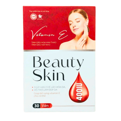 Beauty Skin Vitamin E – Viên uống bổ sung Vitamin E & tinh dầu thiên nhiên
