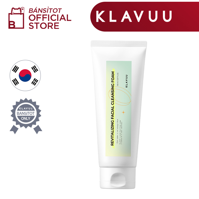 Sữa rửa mặt làm sạch sâu KLAVUU Revitalizing Facial Cleansing Foam 150ml